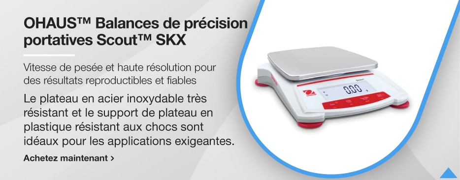 OHAUS™ Balances de précision portatives Scout™ SKX