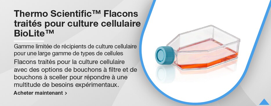 Thermo Scientific™ Flacons traités pour culture cellulaire BioLite™ Thermo Scientific™ Flacons traités pour culture cellulaire BioLite™