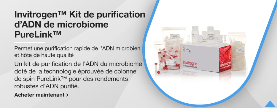 Invitrogen™ Kit de purification d’ADN de microbiome PureLink™