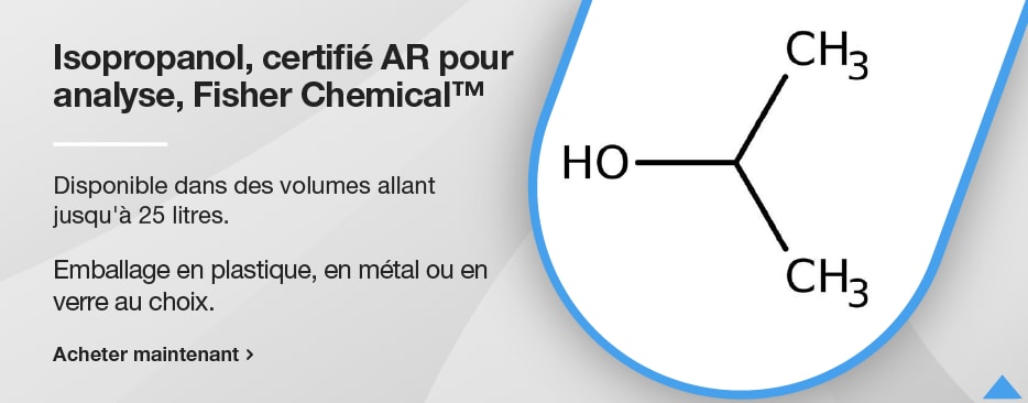 Isopropanol, certifié AR pour analyse, Fisher Chemical™