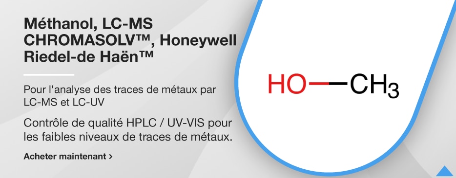 Méthanol, LC-MS CHROMASOLV™, Honeywell Riedel-de Haën™